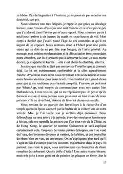 Mon voyage en Thaïlande