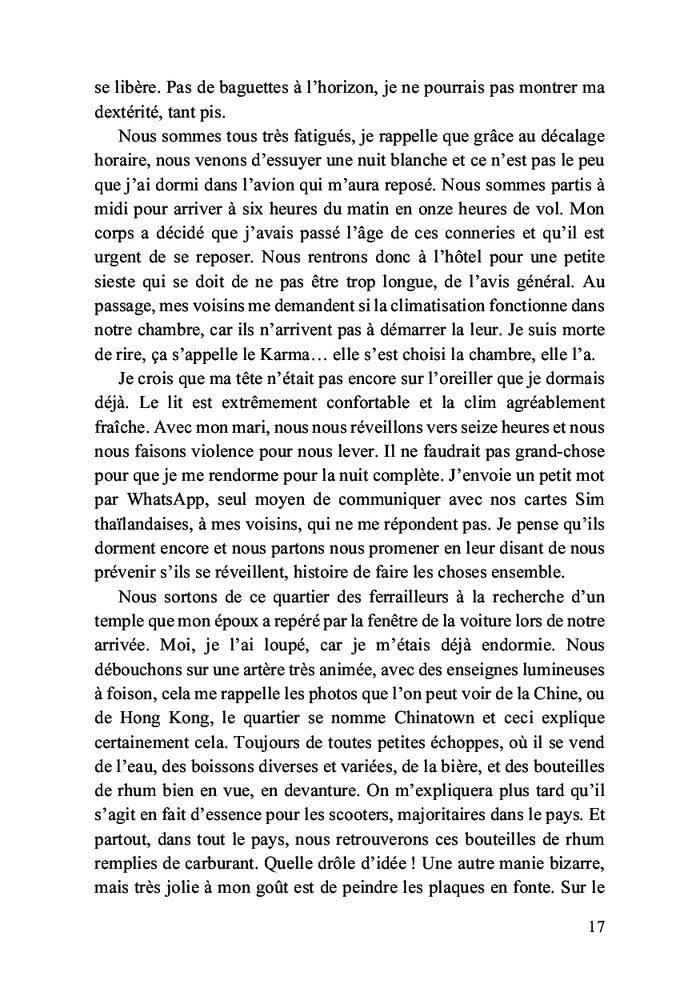 Mon voyage en Thaïlande