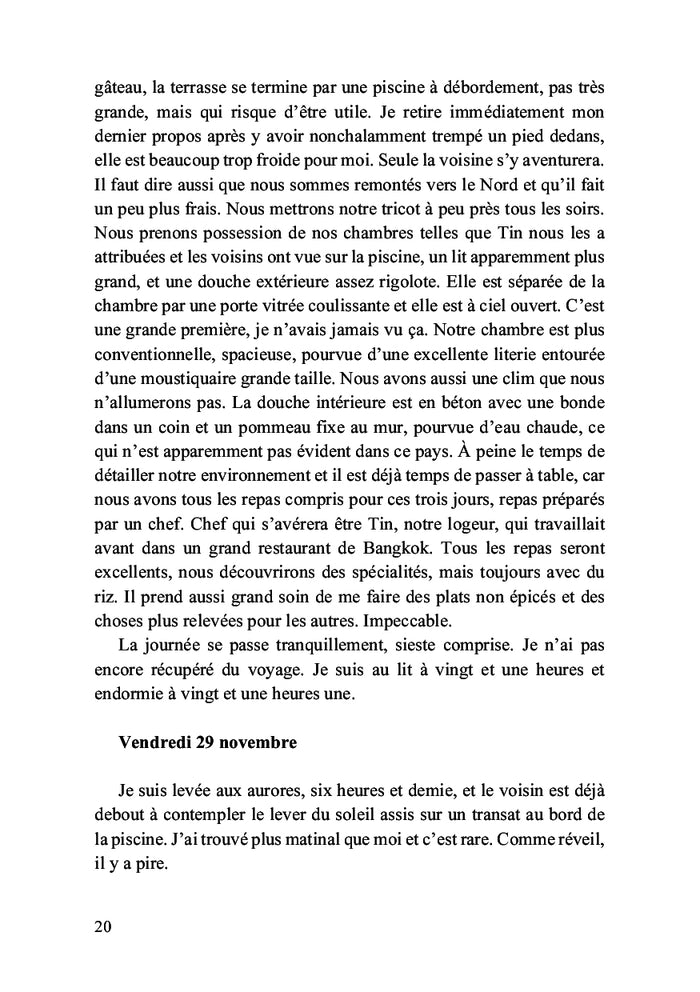 Mon voyage en Thaïlande