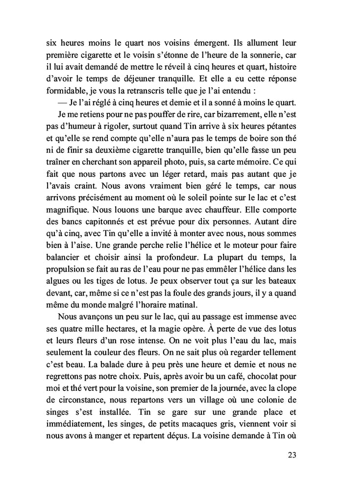 Mon voyage en Thaïlande