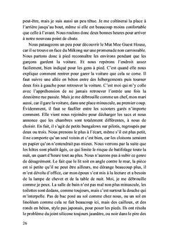 Mon voyage en Thaïlande