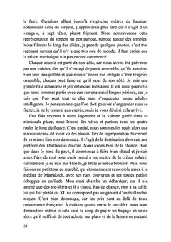 Mon voyage en Thaïlande