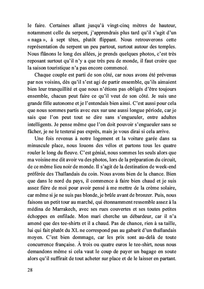 Mon voyage en Thaïlande