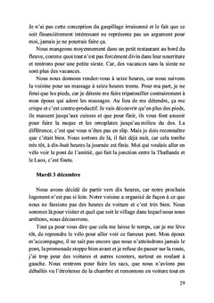 Mon voyage en Thaïlande