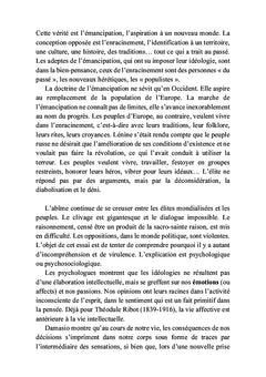 Le grand renoncement