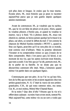 La première partie de ma vie