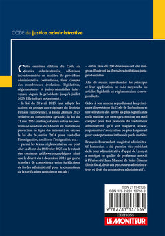 Code de justice administrative