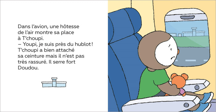 T'choupi prend l'avion
