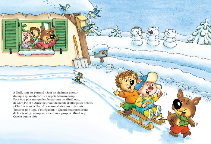 Drôle de Noël pour Mini-Loup