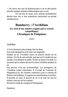 Bumberry : l'Archibun