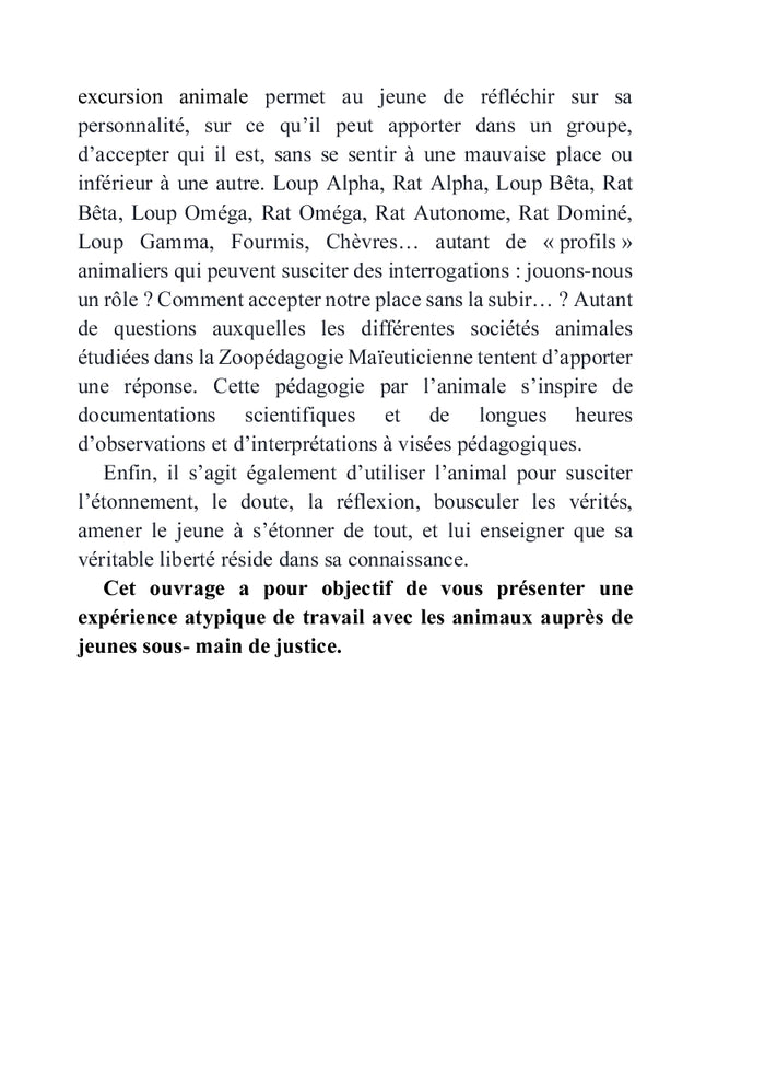 La médiation animale