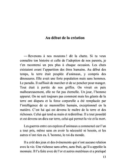 La sagesse des chats