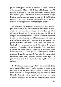 Le destin de Thorolf