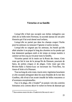 Victorine et les évadés de la côte sous le vent