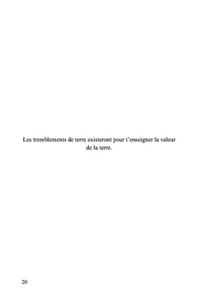 La parole du Sacré