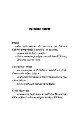 À deux pas de la nuit...
