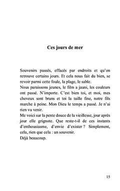 À deux pas de la nuit...