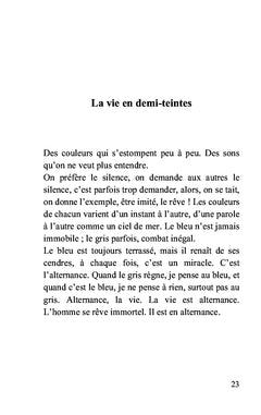 À deux pas de la nuit...