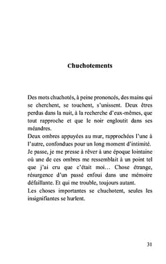 À deux pas de la nuit...