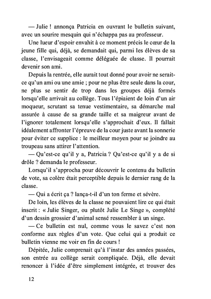 Je leur dirai que j'ai rêvé