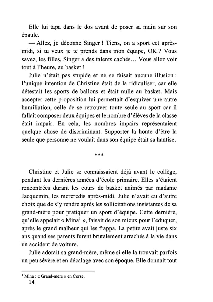 Je leur dirai que j'ai rêvé