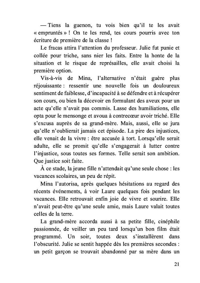 Je leur dirai que j'ai rêvé