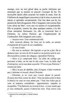 Je leur dirai que j'ai rêvé