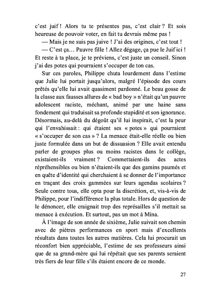 Je leur dirai que j'ai rêvé