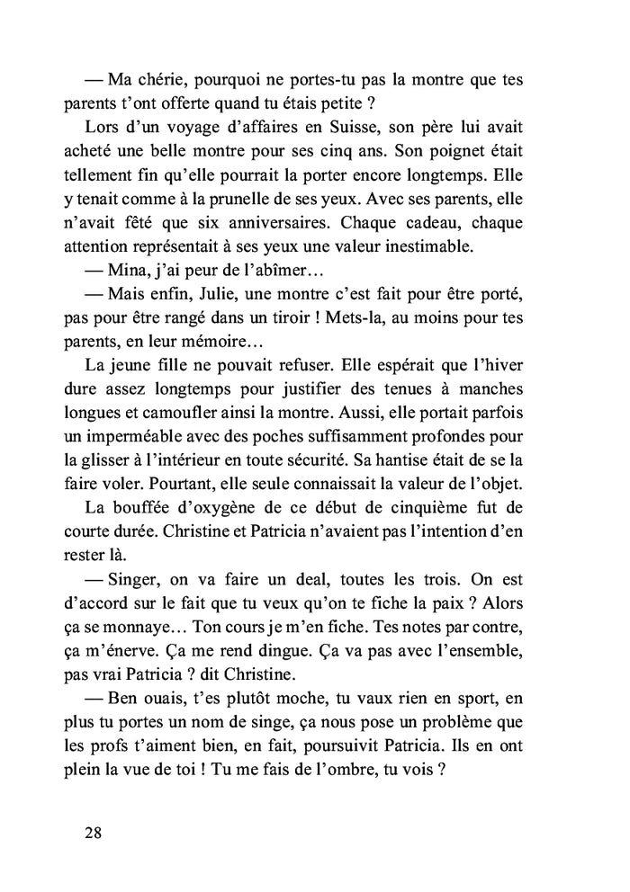 Je leur dirai que j'ai rêvé