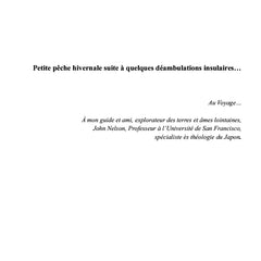 Les traînes neigeuses