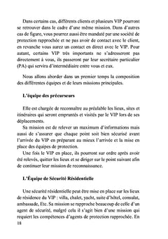 Mémento des gardes du corps