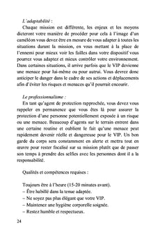 Mémento des gardes du corps