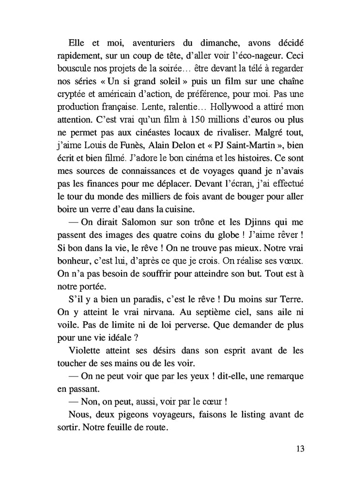 Arthur, la Seine, Violette et moi