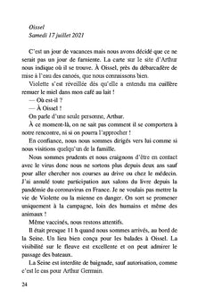 Arthur, la Seine, Violette et moi