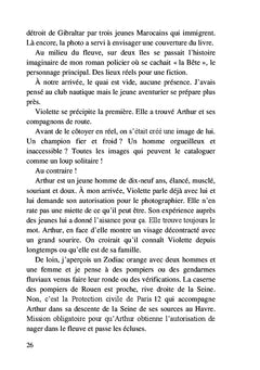 Arthur, la Seine, Violette et moi