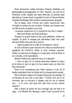 Arthur, la Seine, Violette et moi