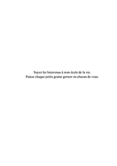 Les petites graines