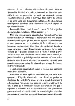 Atlantea - Du Sphinx à l'Atlantide