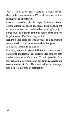 Et j'irai danser les ténèbres