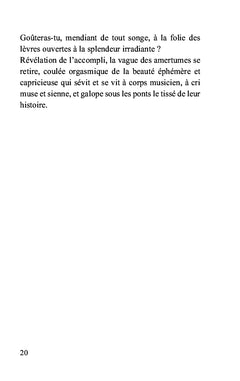 Et j'irai danser les ténèbres