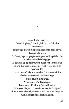 Et j'irai danser les ténèbres