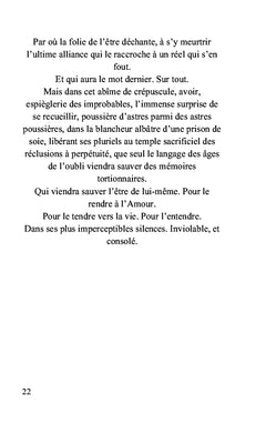 Et j'irai danser les ténèbres