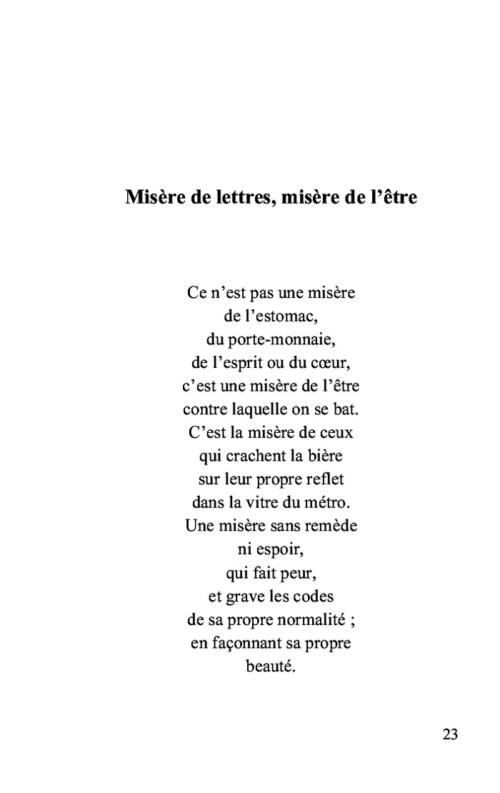 La poésie des étoiles