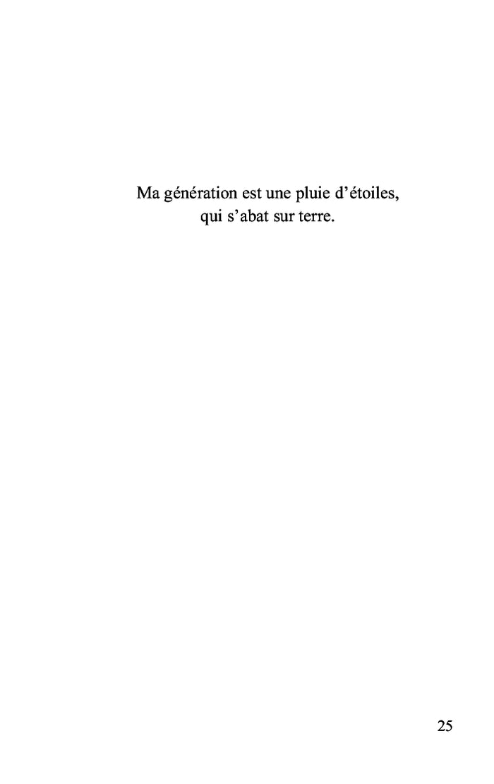 La poésie des étoiles