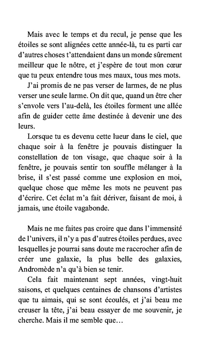 Les étoiles ne brillent pas ce soir