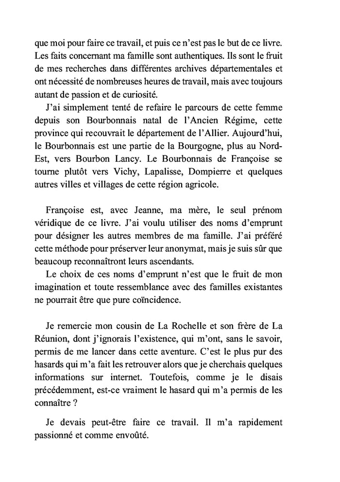 Françoise ou les pierres du chemin