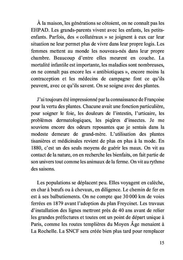 Françoise ou les pierres du chemin