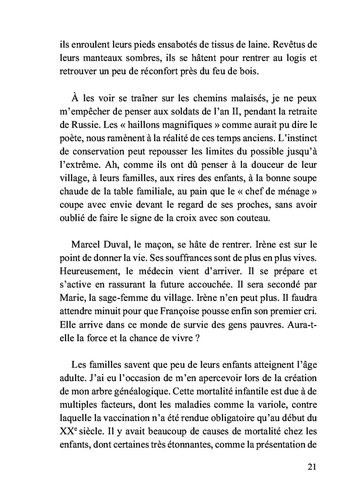 Françoise ou les pierres du chemin