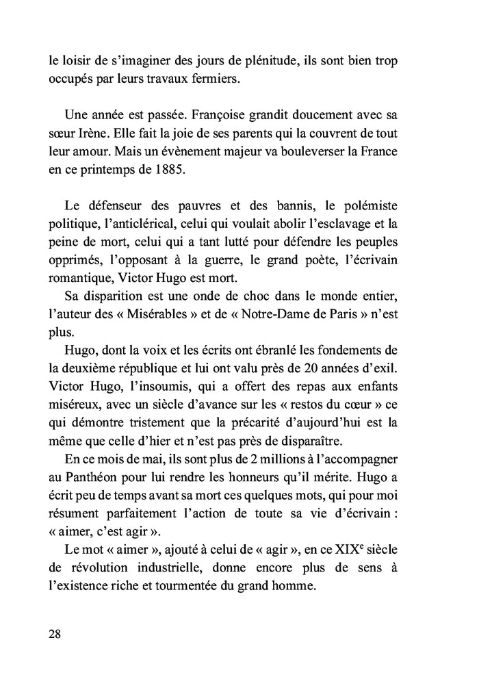 Françoise ou les pierres du chemin