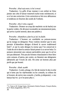 Dictionnaire des proverbes Ekañ